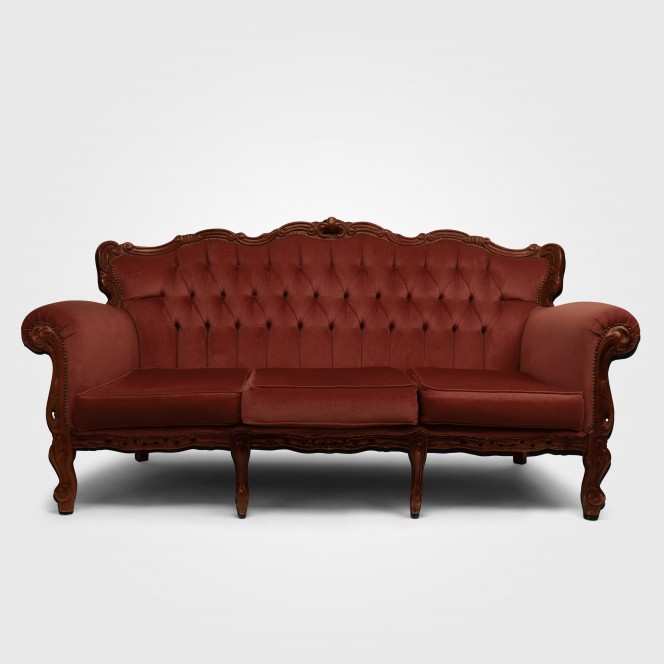 Chaise Lounge - Salmon Pink